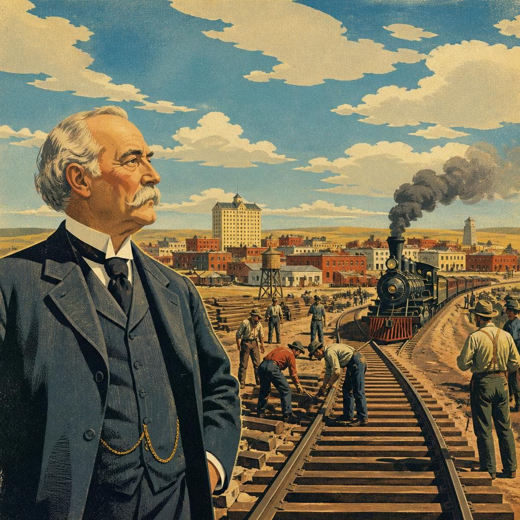 Cover art for When the Railroad Made Minot