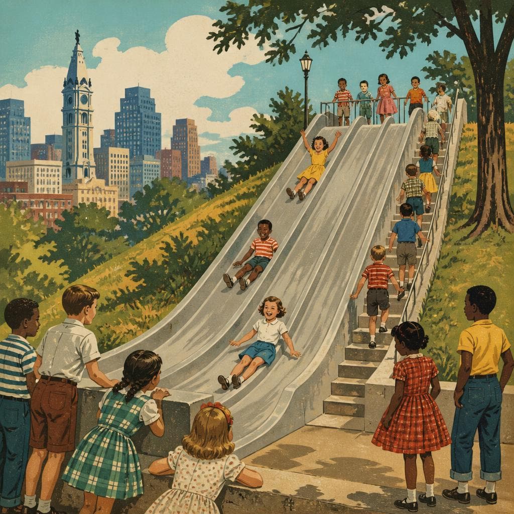 Cover art for The Philadelphia Slide Kids Never Forget
