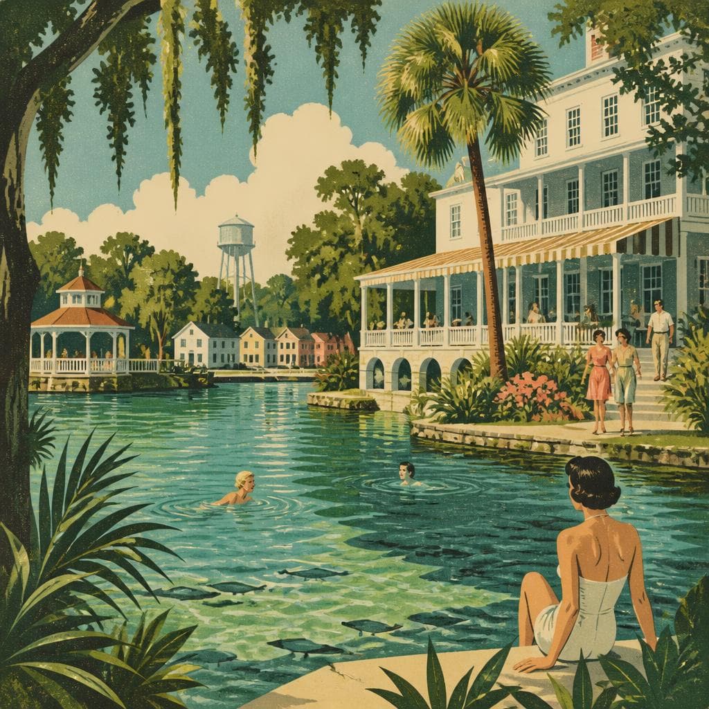 Cover art for Where a Spring Built a Town