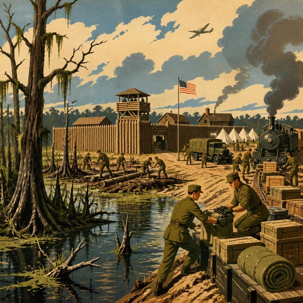 Cover art for Where the Black Swamp Met the War