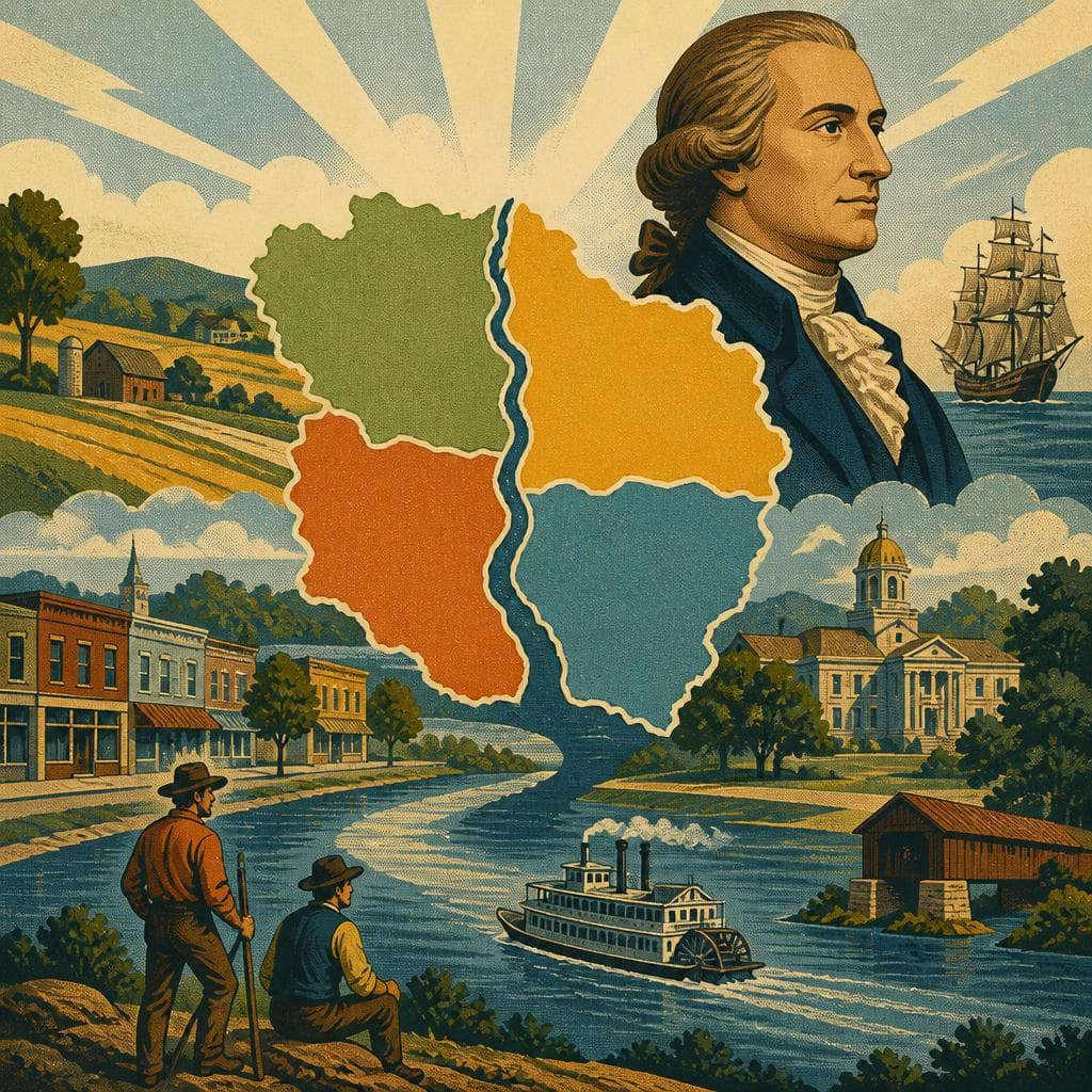 Cover art for Where Four Counties Became Carroll