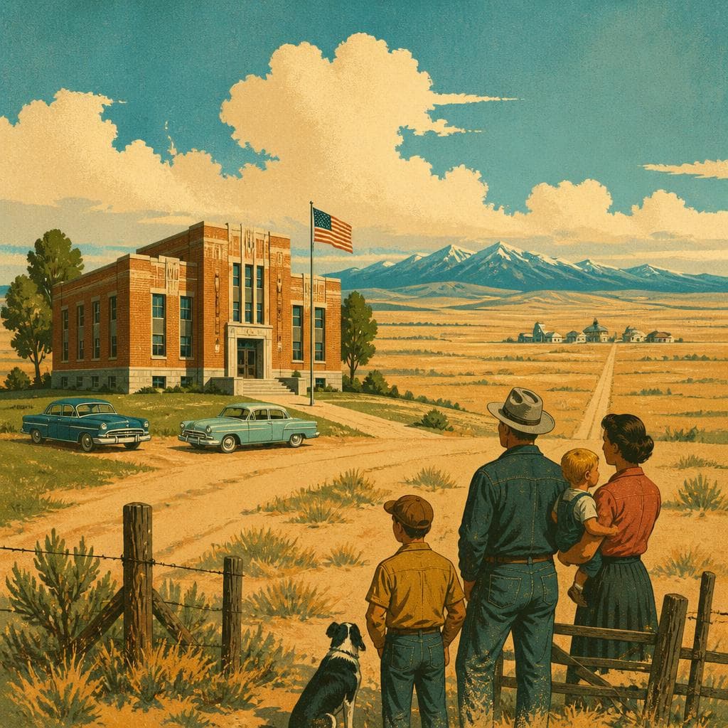 Cover art for When Distance Became a County