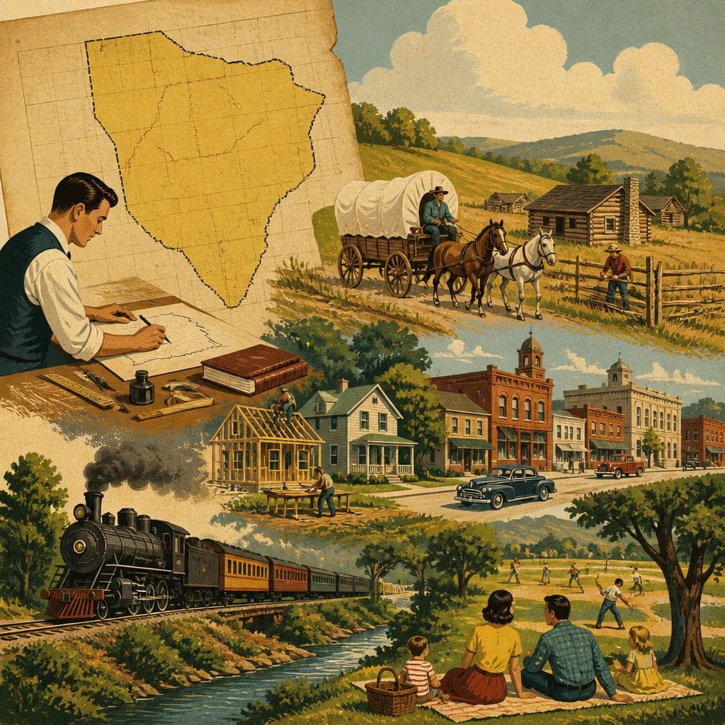 Cover art for A County Named Before It Filled In