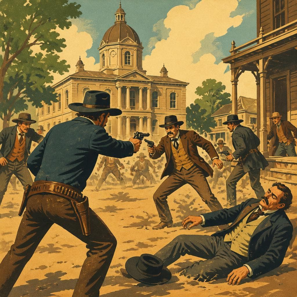 Cover art for When a County-Seat Fight Turned Deadly
