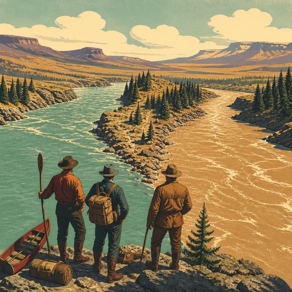 Cover art for Where Two Rivers Almost Touch