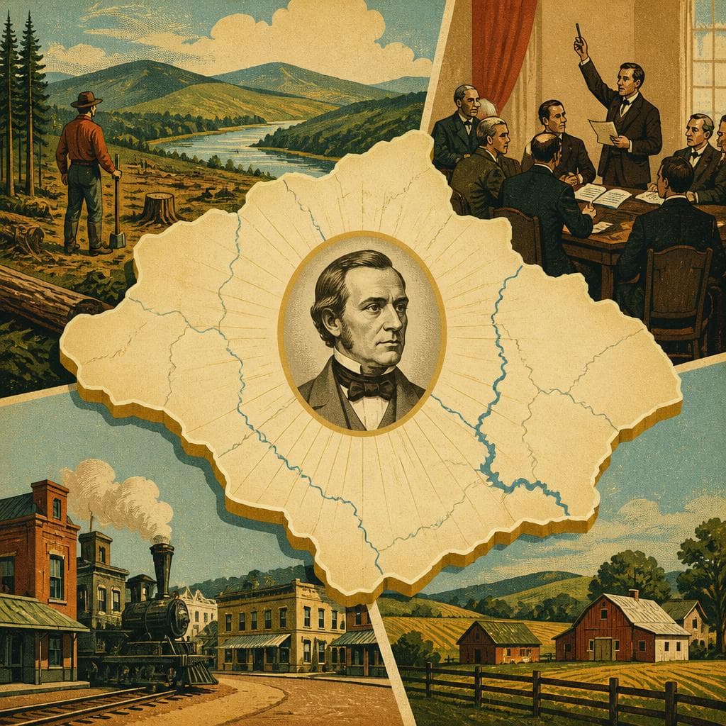 Cover art for A Name on the Map, After the Man Was Gone
