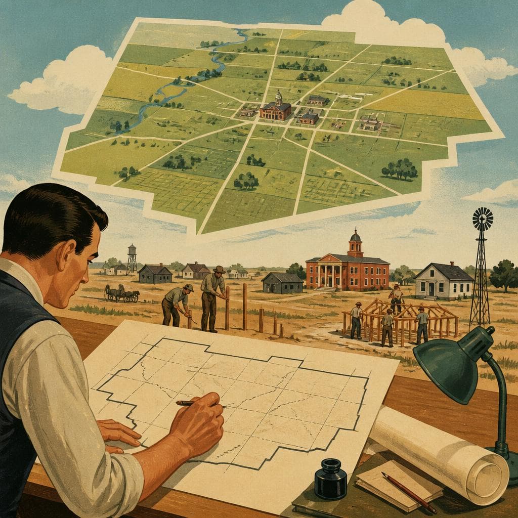 Cover art for A County Drawn Before It Could Govern