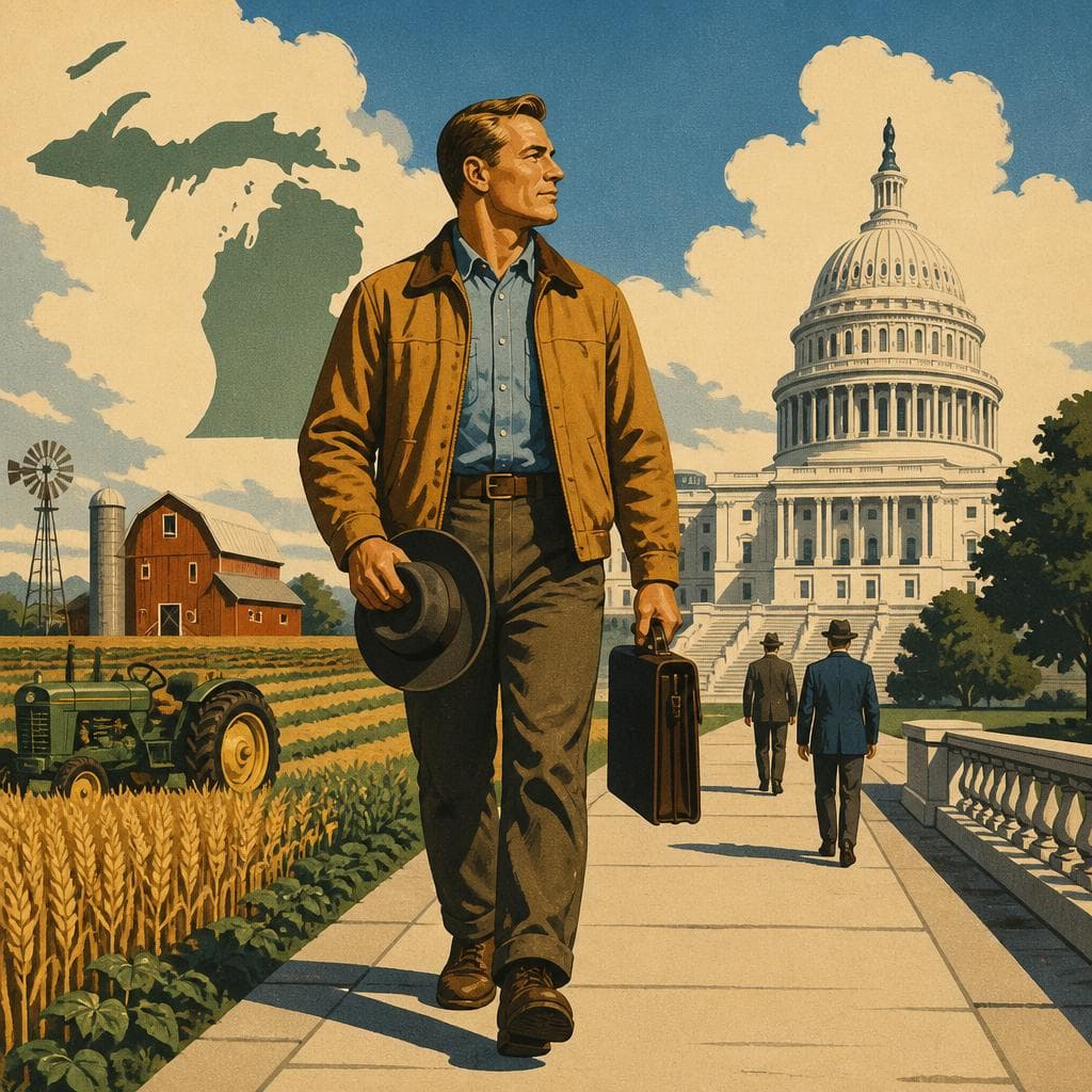 Cover art for From Branch County Fields to Capitol Hill