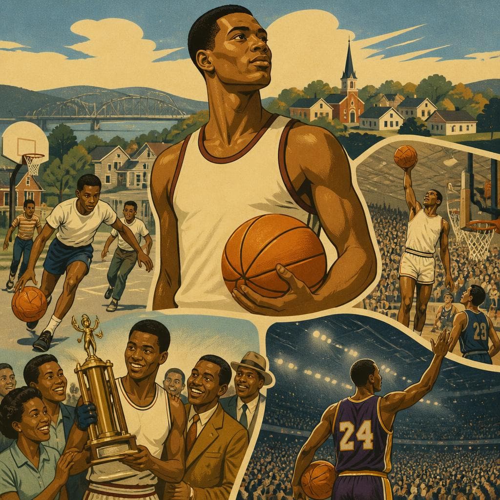 Cover art for How New Albany Raised a Basketball Star