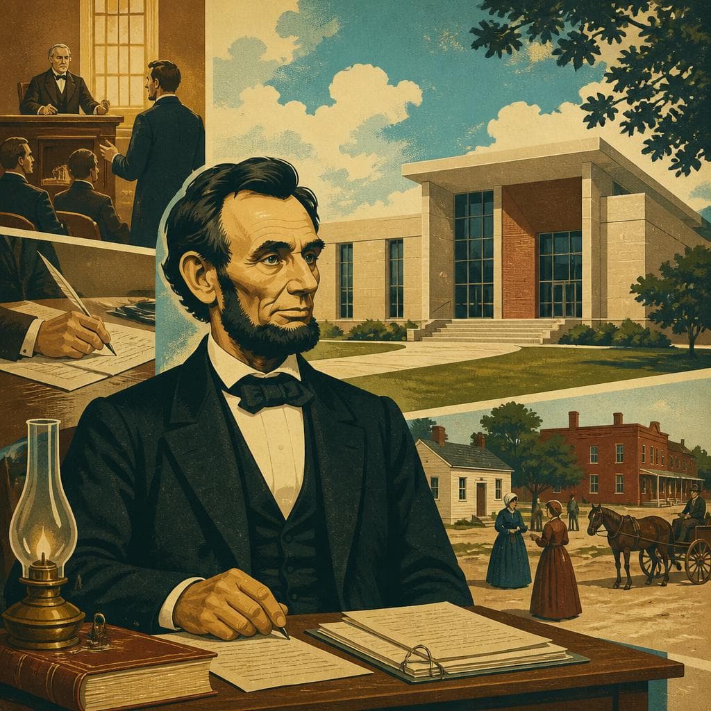 Cover art for Lincoln, Grounded in DeWitt County