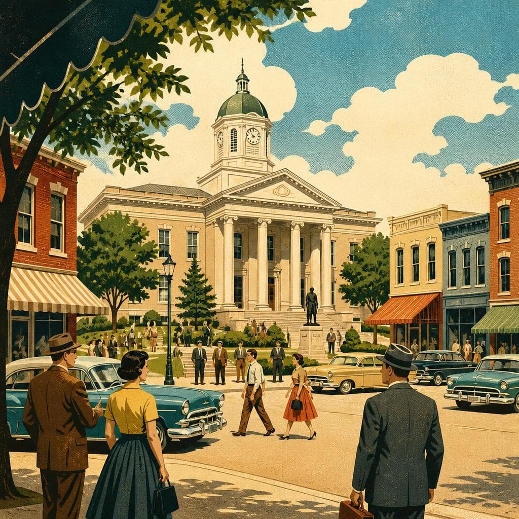 Cover art for Where the Courthouse Made a Downtown