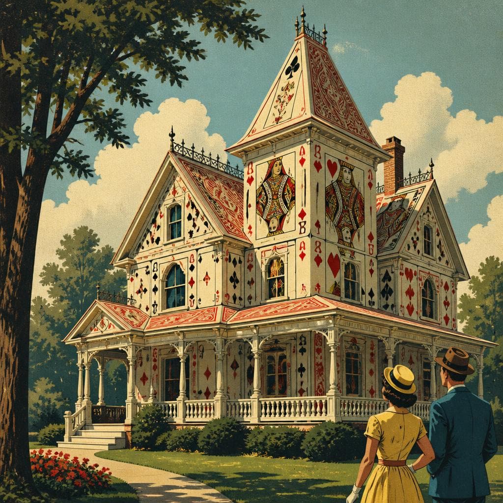 Cover art for The House a Card Game Never Let Go