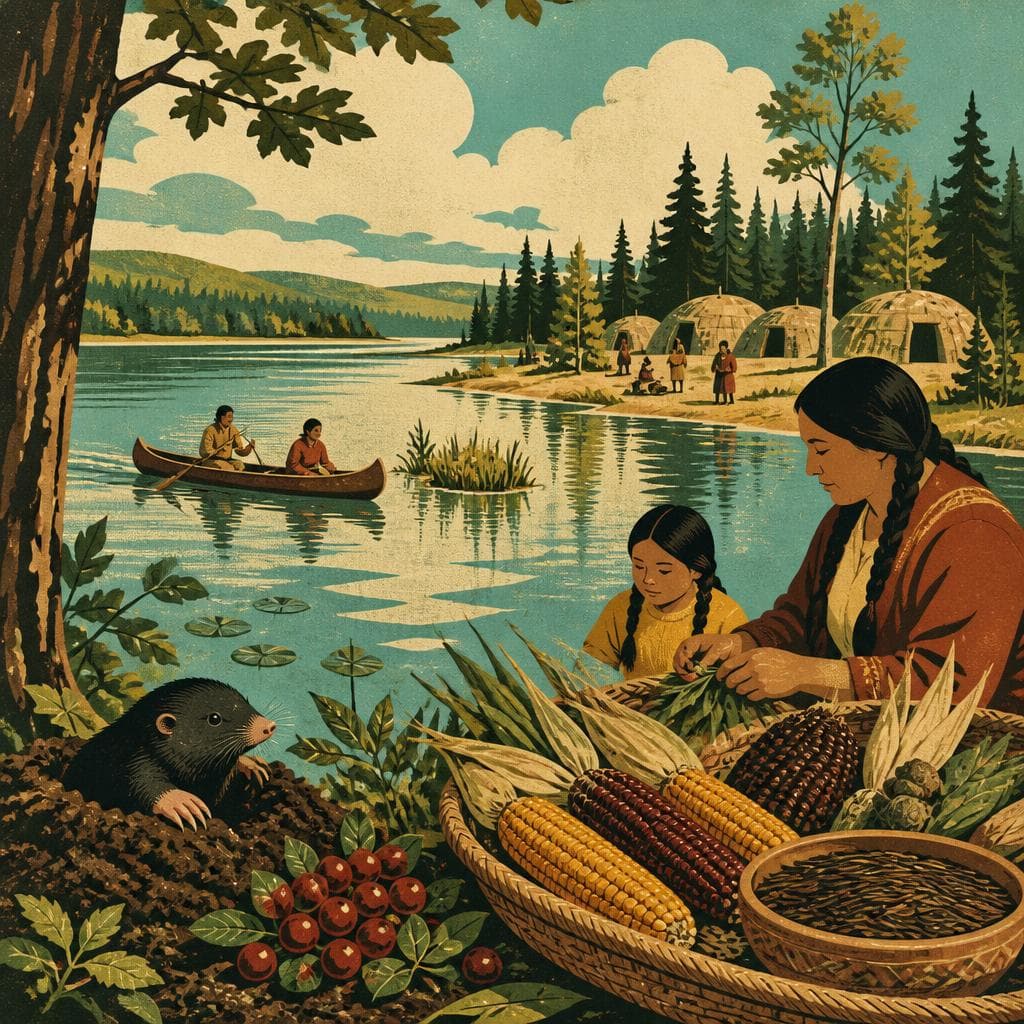 Cover art for Where Mole Lake Feeds Memory