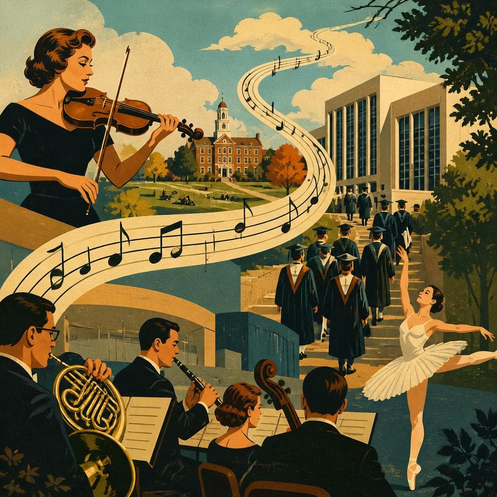 Cover art for When the Music Carried the Campus Forward