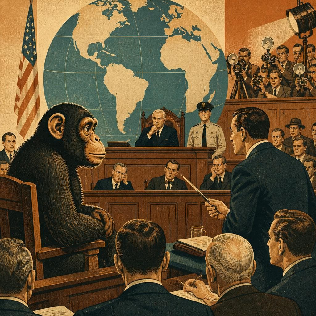Cover art for When Dayton Became the Monkey Trial