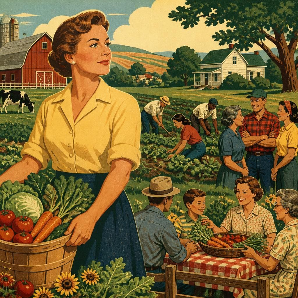 Cover art for Where Farming Becomes a Community Again