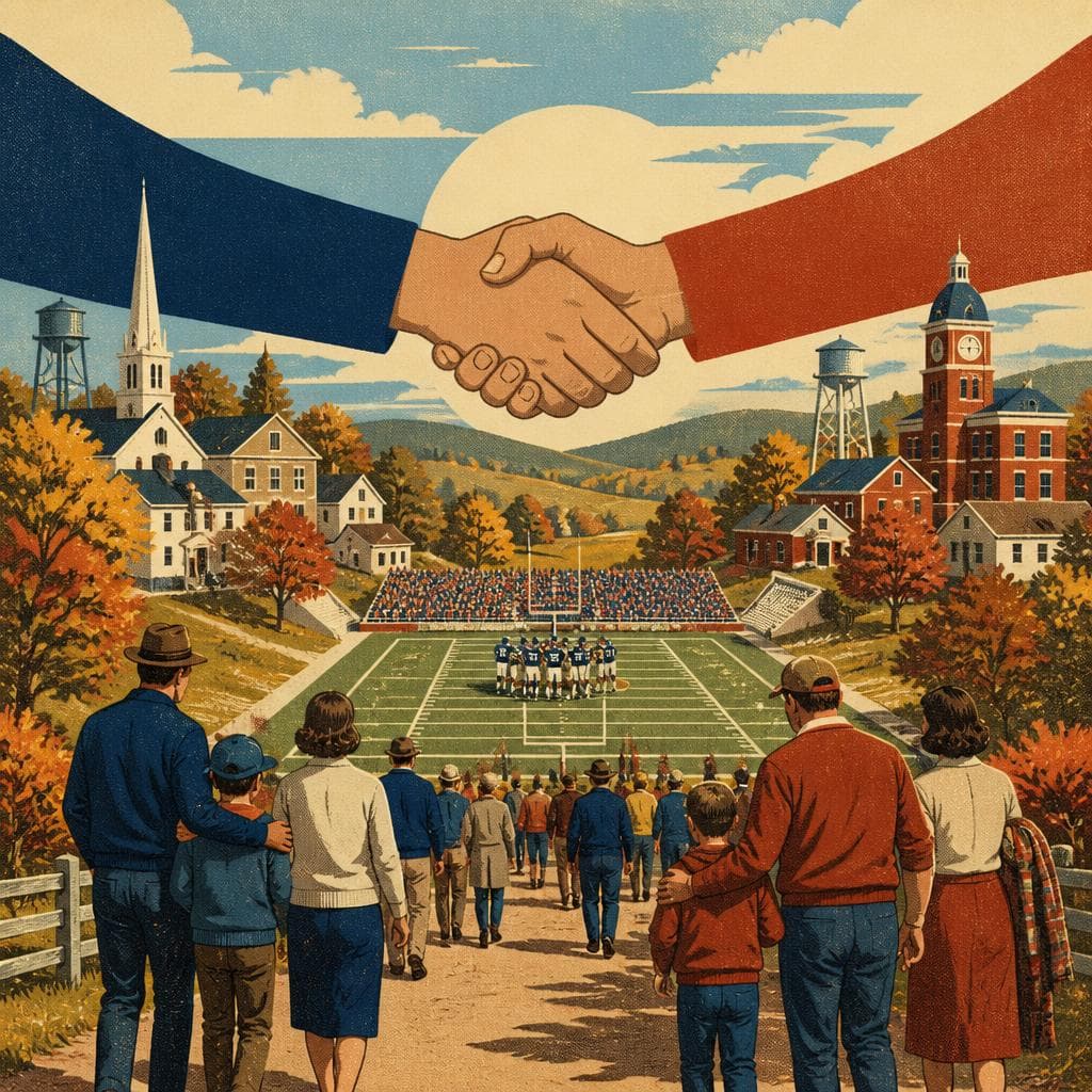 Cover art for Where Two Towns Become the Titans