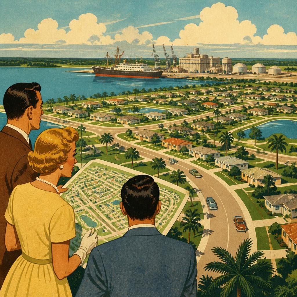 Cover art for When Port Malabar Made a City Necessary