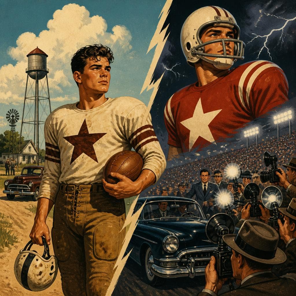 Cover art for From Rosston to a National Football Storm