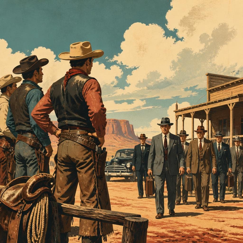 Cover art for When the County Came After the Cowboys