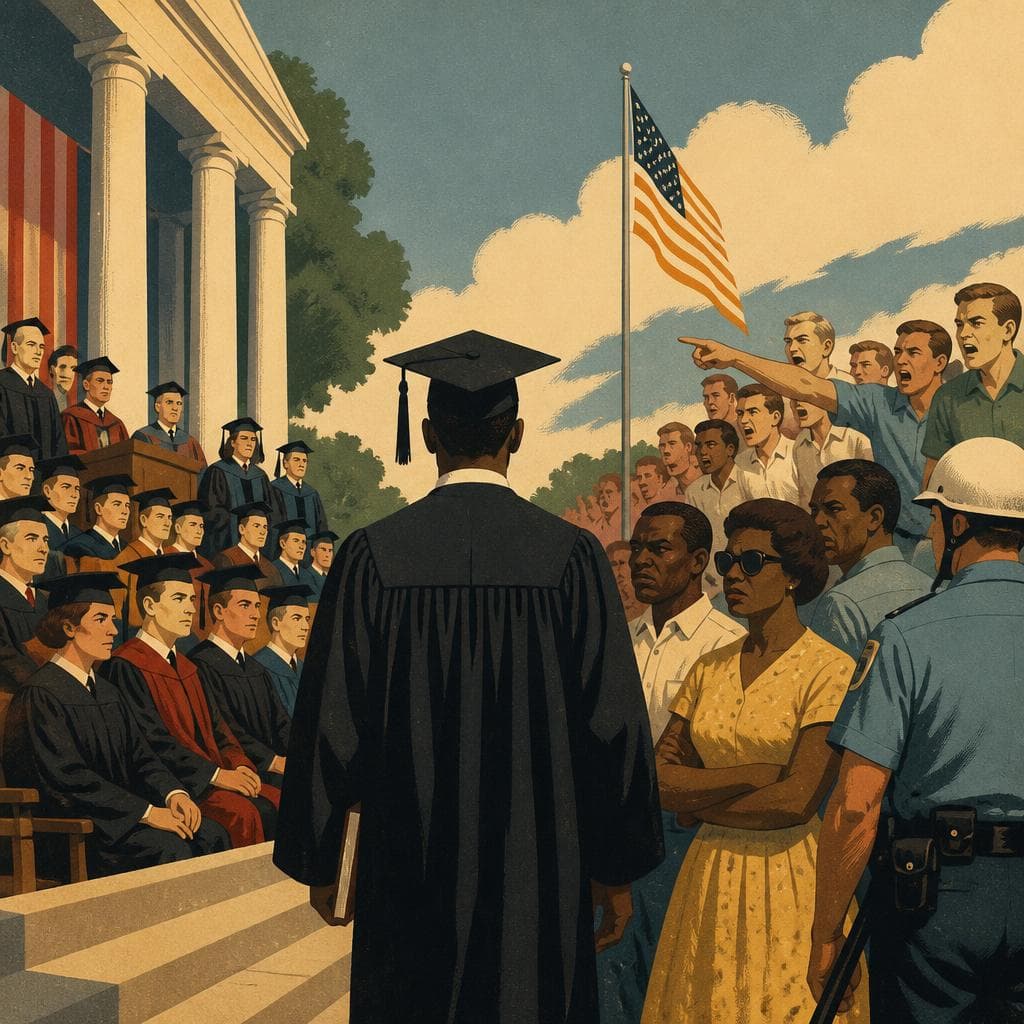Cover art for When Commencement Became a National Test