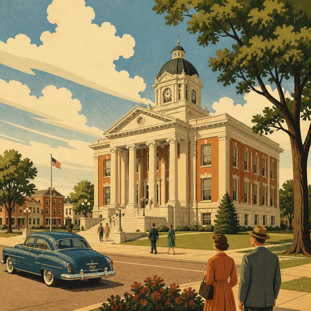 Cover art for When the Plains Got a Courthouse