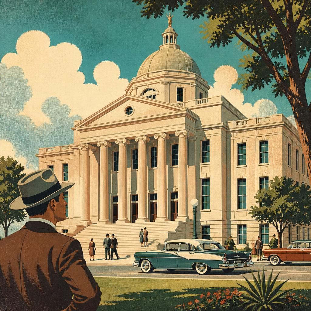 Cover art for A Courthouse Built to Look Like Confidence