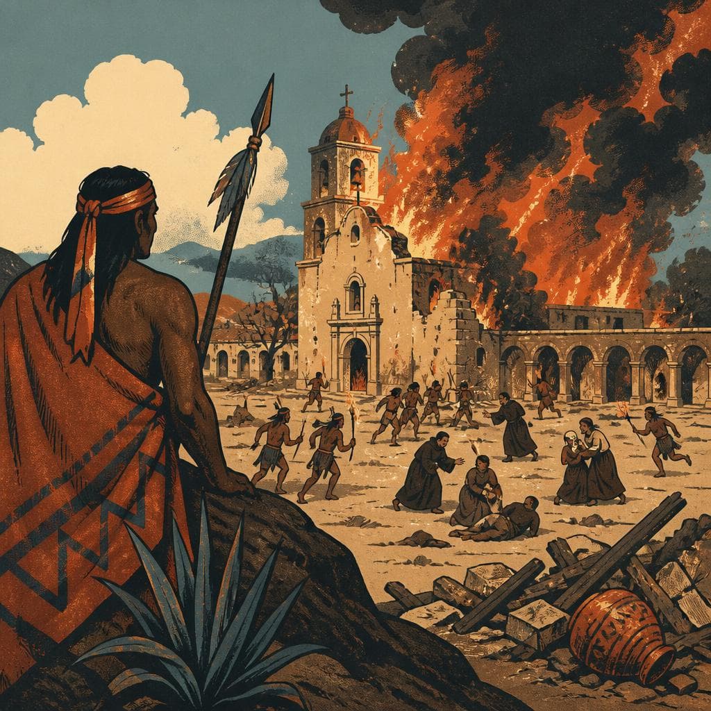 Cover art for When San Sabá Burned