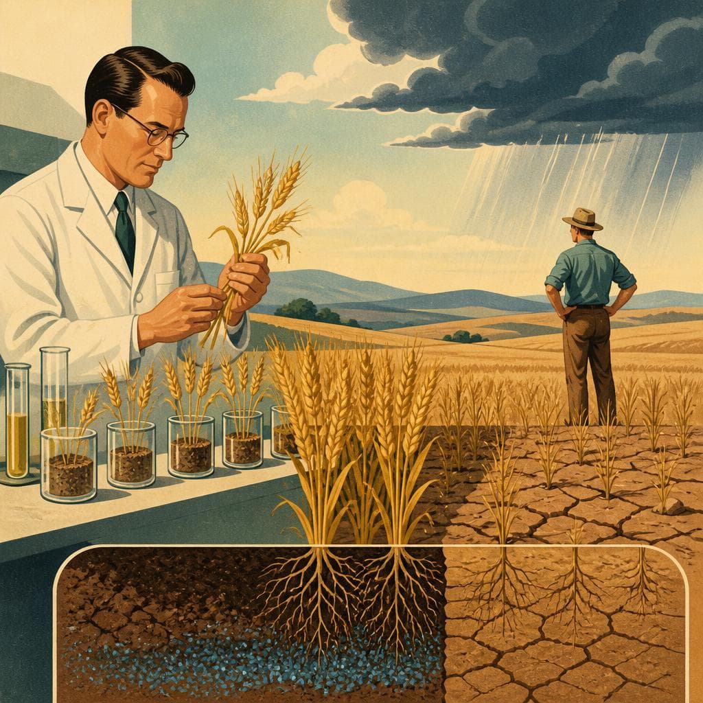 Cover art for Where Wheat Learned to Wait for Rain