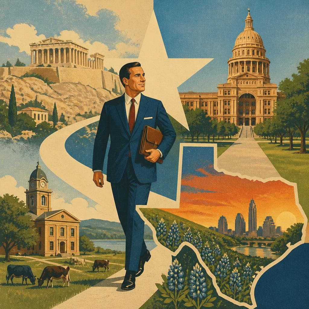 Cover art for From Athens to Austin