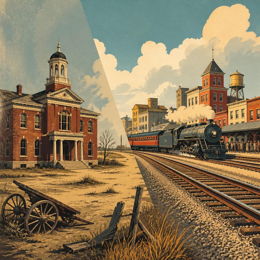 Cover art for When the Railroad Missed Belle Plain