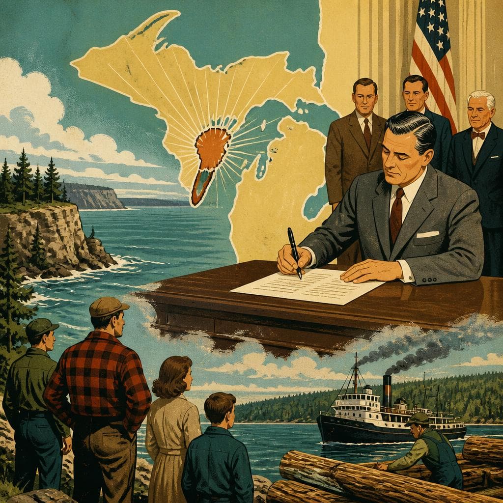 Cover art for How Luce County Got Its Name