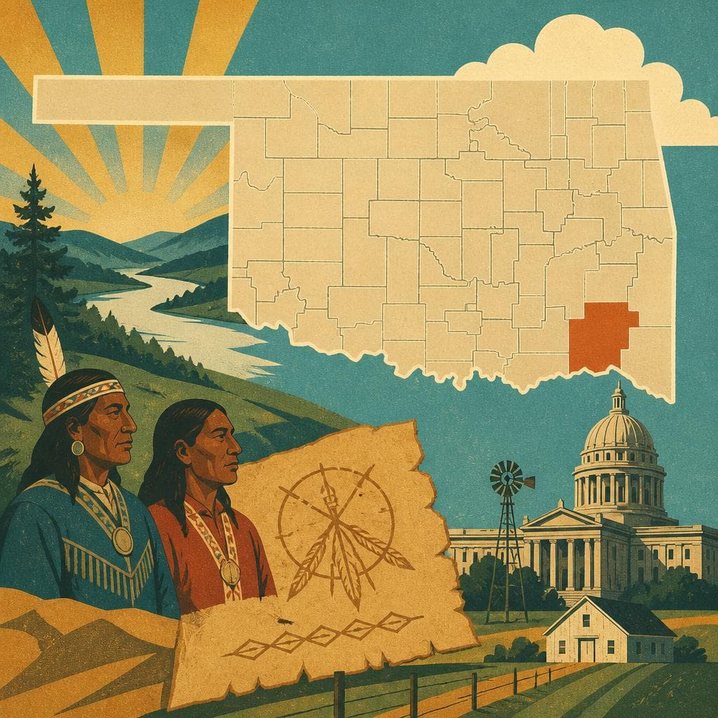 Cover art for When Statehood Redrew Pushmataha County