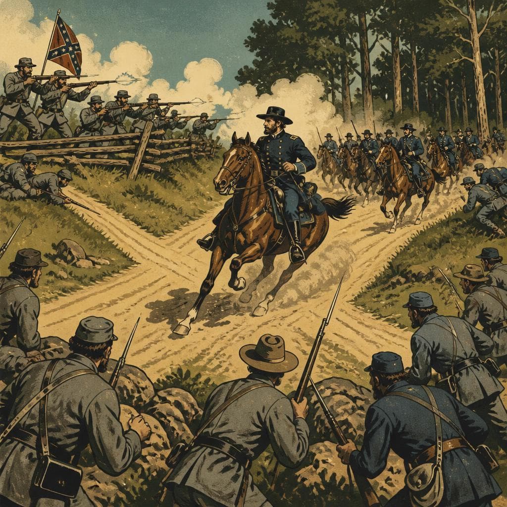 Cover art for The Crossroads Where Forrest Was Nearly Trapped
