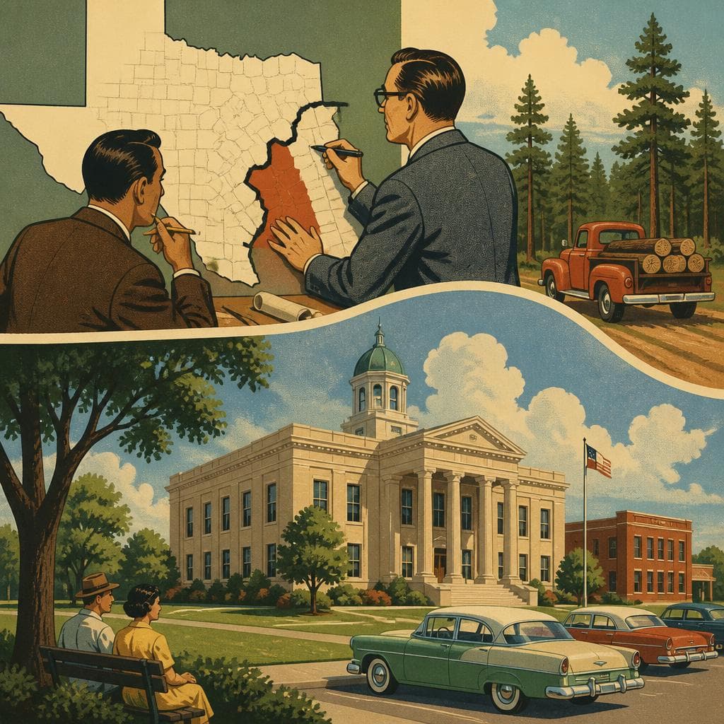 Cover art for When East Texas Drew a New Line