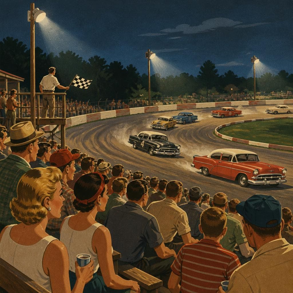 Cover art for Saturday Nights at Roxboro Speedway