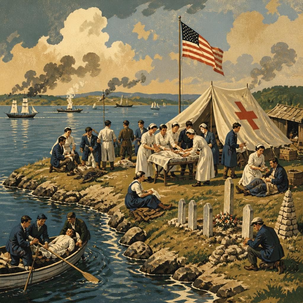 Cover art for Crab Island in the Battle’s Wake