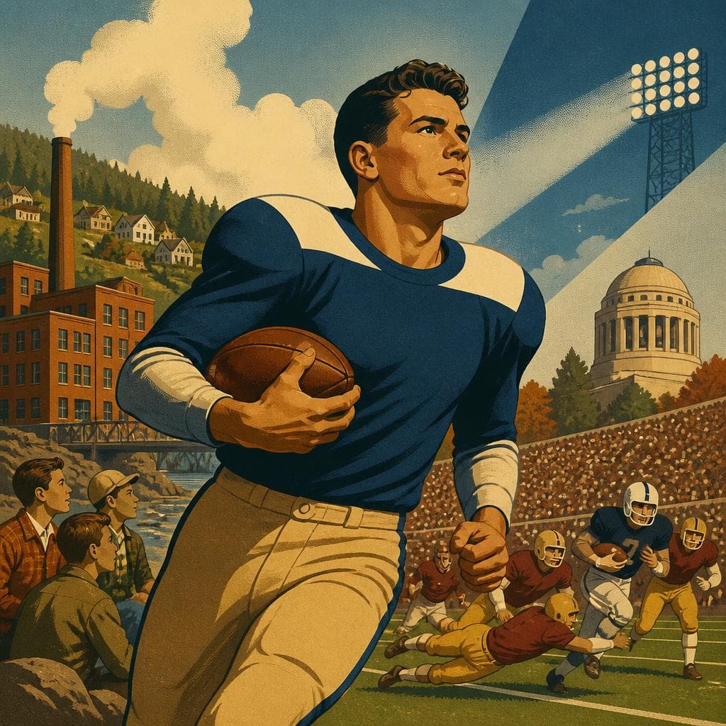 Cover art for From Brockway to Football Immortality