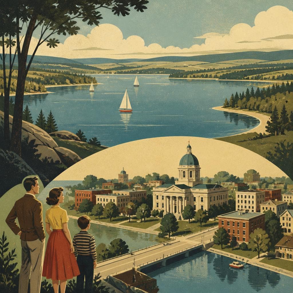 Cover art for A Lake That Named a City