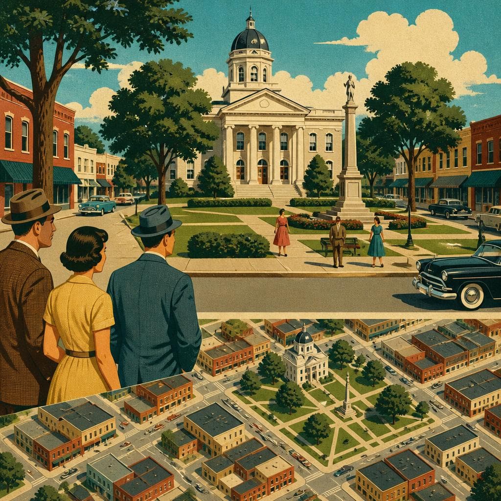Cover art for Around the Square in McDonough