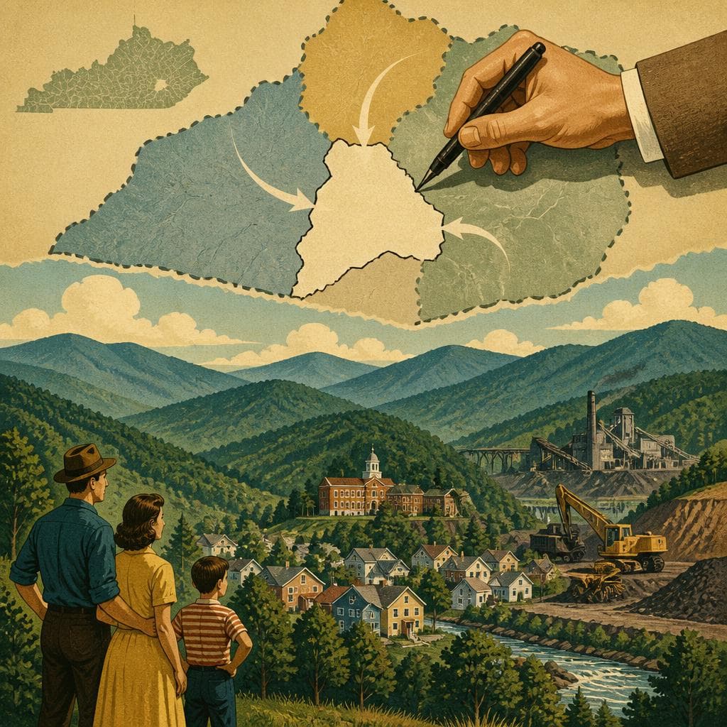 Cover art for When Kentucky Drew Its Last County