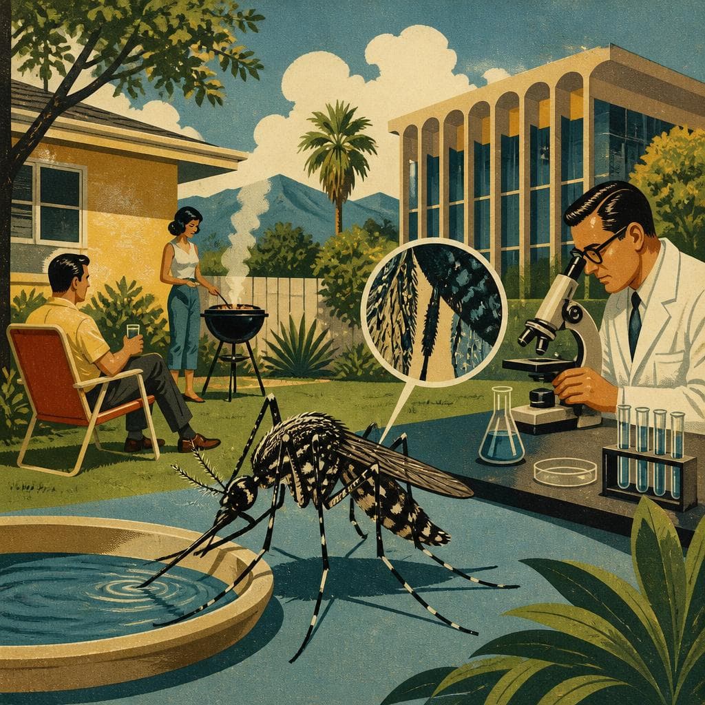 Cover art for The Mosquito in the Backyard