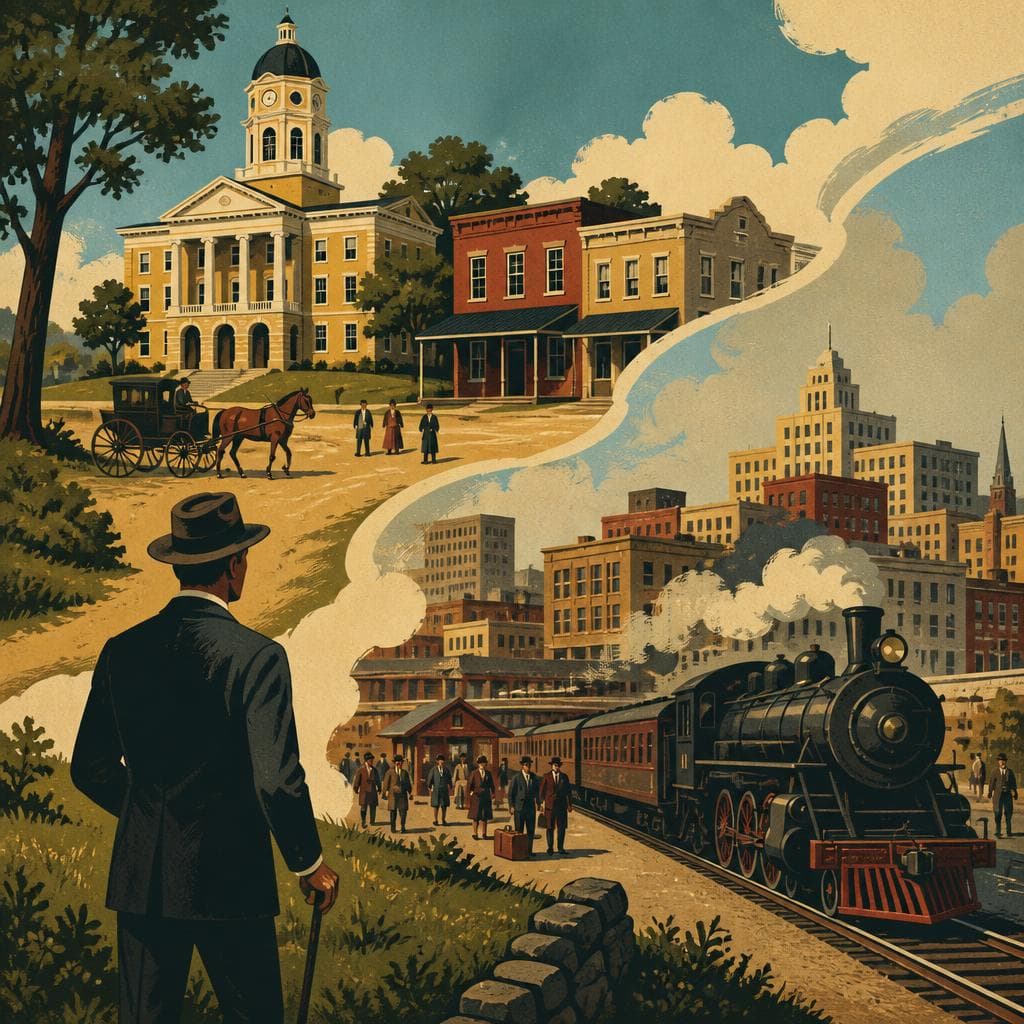 Cover art for When the County Seat Moved On