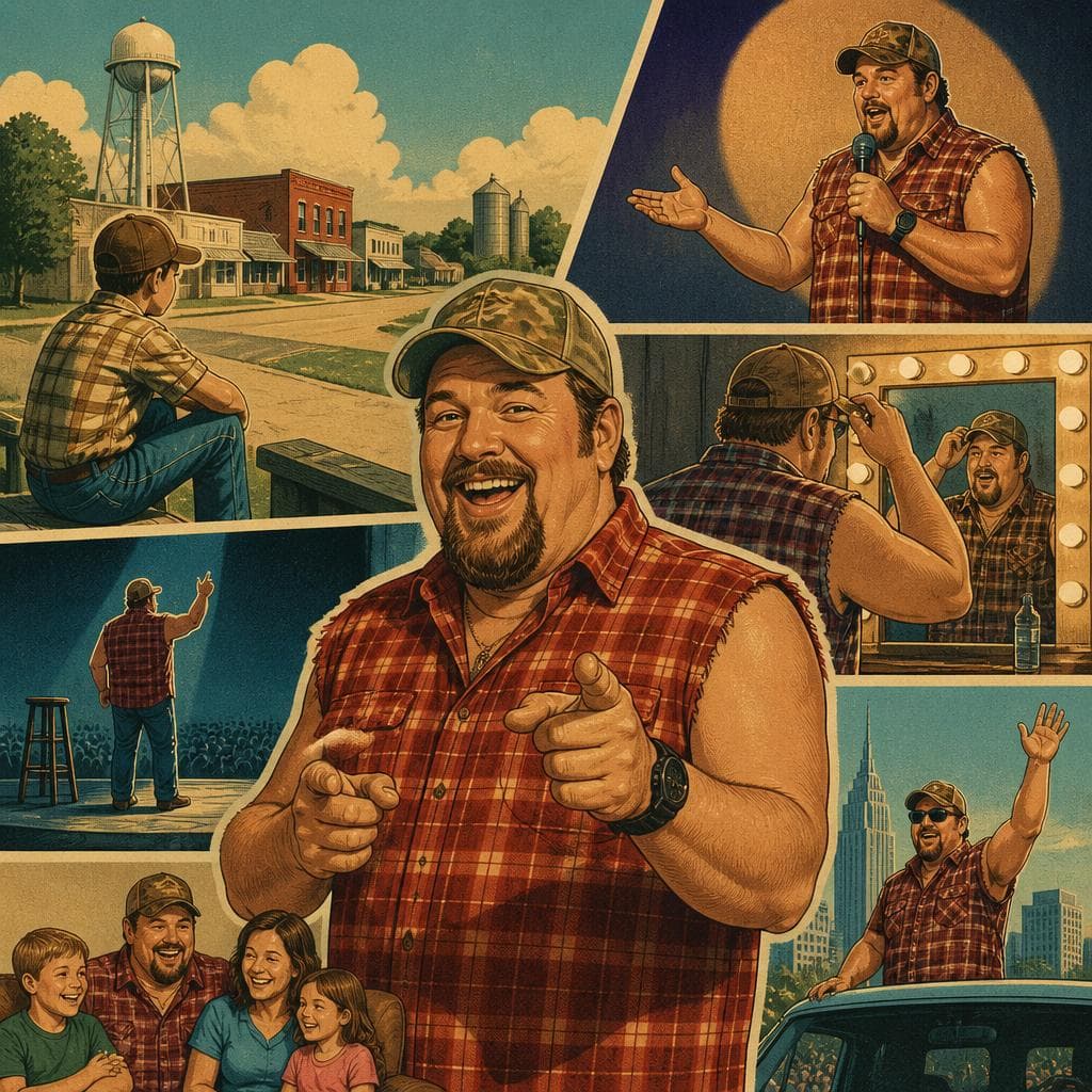 Cover art for From Pawnee City to Larry the Cable Guy