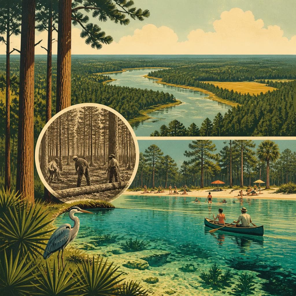 Cover art for Where Florida Chose to Keep the Water and Pines
