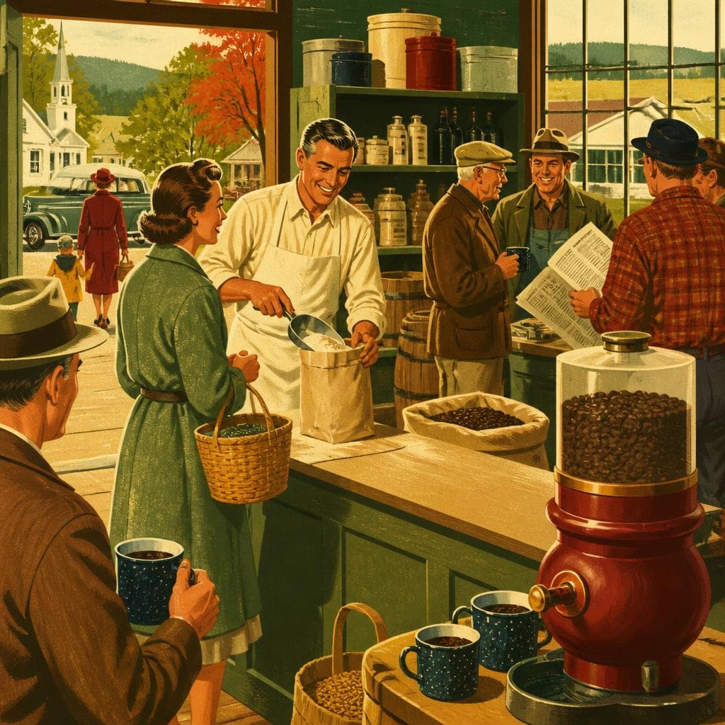 Cover art for Where Danbury Went for Flour, Coffee, and News
