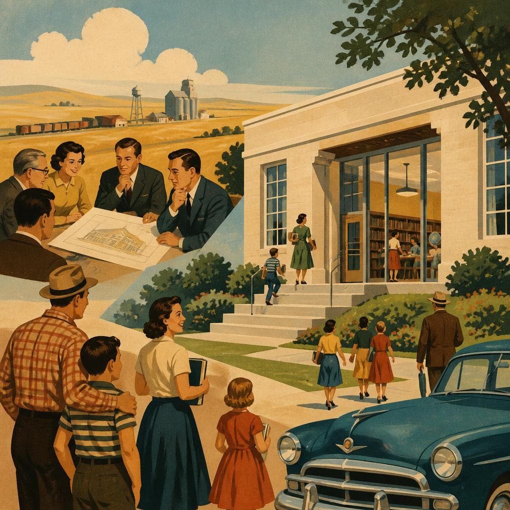 Cover art for When Plainview Bet on a Public Library