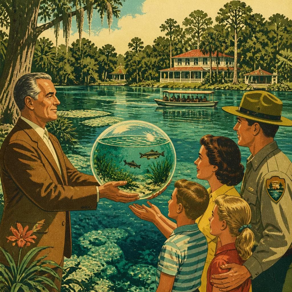 Cover art for Holding the Water Whole at Wakulla Springs