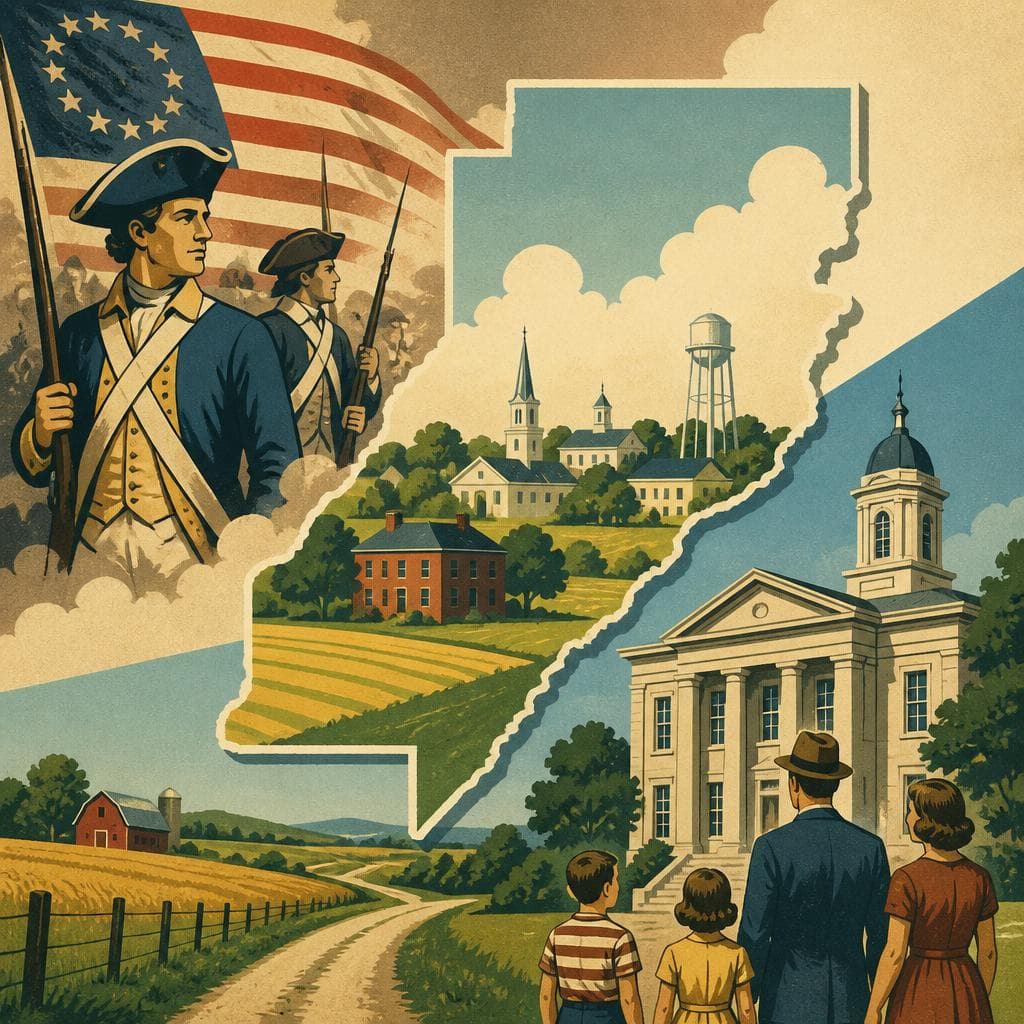 Cover art for A County Named for Memory