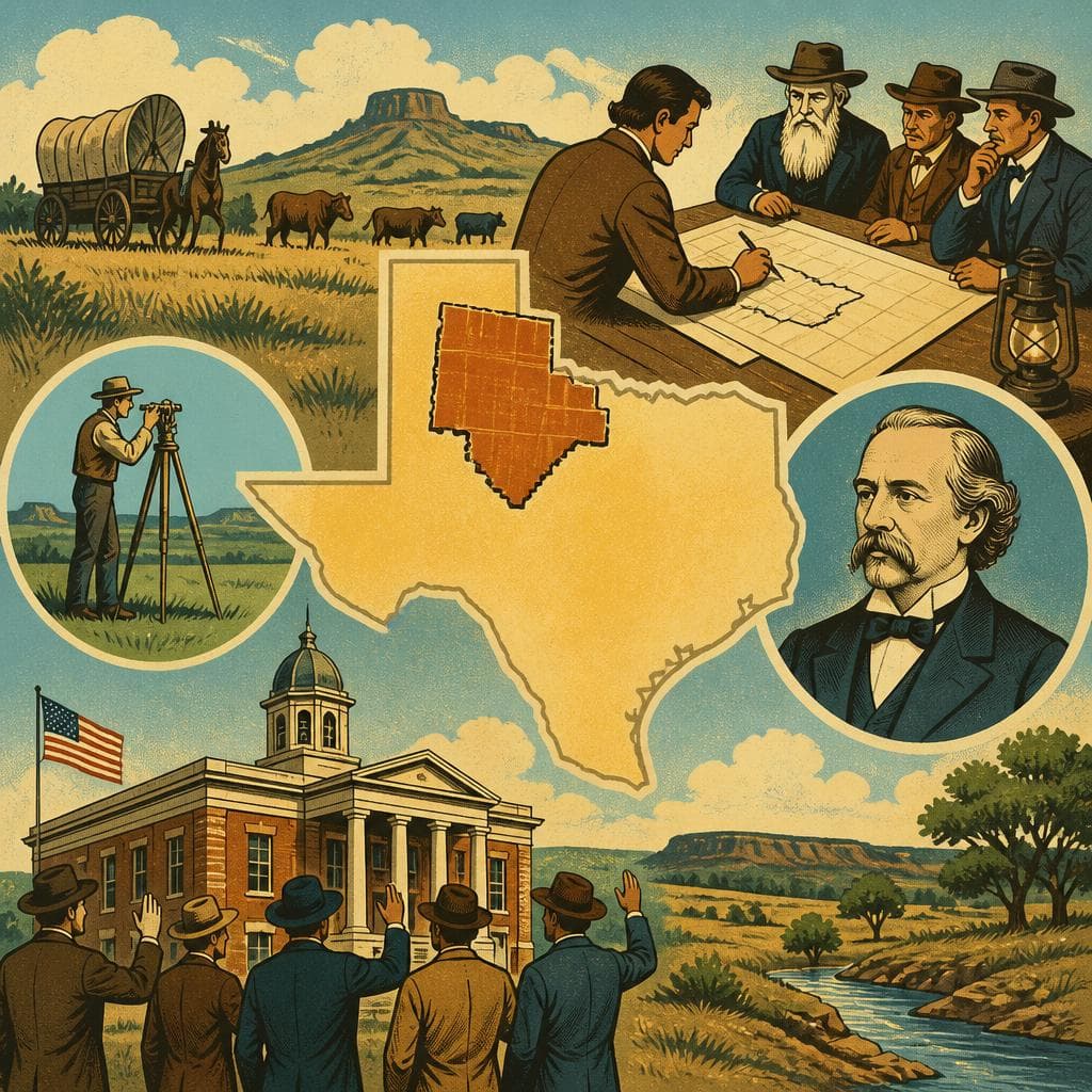 Cover art for When a Texas County Took Shape